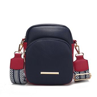 MKF Collection Rachel Crossbody Bag With Zip Closure