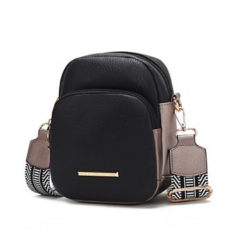 MKF Collection Rachel Crossbody Bag With Zip Closure