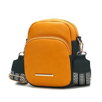 MKF Collection Rachel Crossbody Bag With Zip Closure