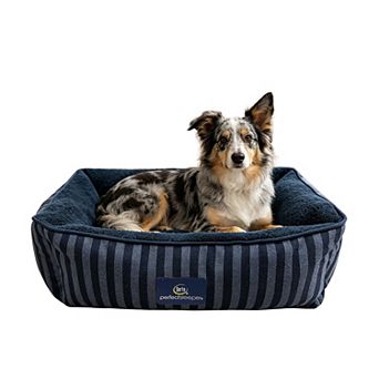 Serta® Striped Cuddler Pet Bed