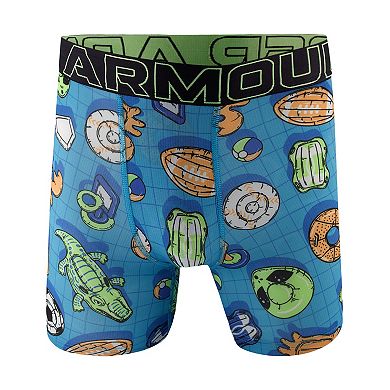 Boys 7-20 Under Armour 3-Pair Performance Tech Mesh Boxer Briefs
