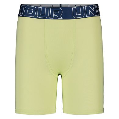 Boys 7-20 Under Armour 3-Pair Performance Tech Print Boxer Briefs