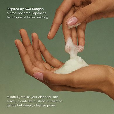 The Matcha Foam Pore-Refining & Oil-Balancing Prebiotic Gel Cleanser