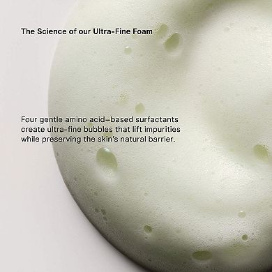 The Matcha Foam Pore-Refining & Oil-Balancing Prebiotic Gel Cleanser
