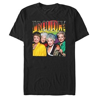 Big & Tall Proudly Golden Graphic Tee