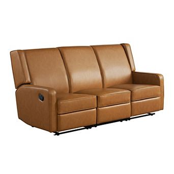 Relax-a-Lounger Emerson Reclining Sofa with Adjustable Headrests