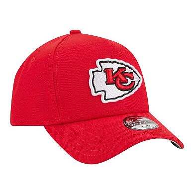 Youth New Era Red Kansas City Chiefs 9FORTY A-Frame Adjustable Hat