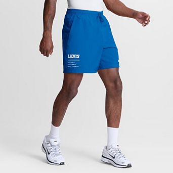 Men's Nike Blue Detroit Lions Form Shorts