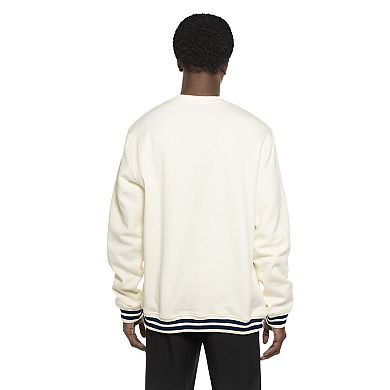 Men's New Era White Seattle Mariners Throwback Sweatshirt