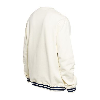 Men's New Era White Seattle Mariners Throwback Sweatshirt
