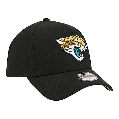 Youth New Era Black Jacksonville Jaguars 9FORTY A-Frame Adjustable Hat