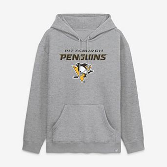 Men's Fanatics Heather Gray Pittsburgh Penguins Home Fleece Hoodie