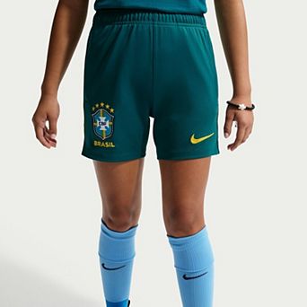 Youth Nike Teal Brazil National Team 2026 Academy Pro Dri-FIT Shorts