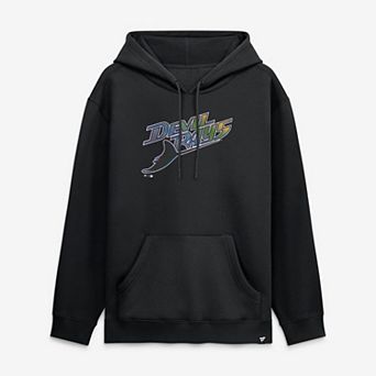 Men's Fanatics Black Tampa Bay Rays Heritage Hoodie