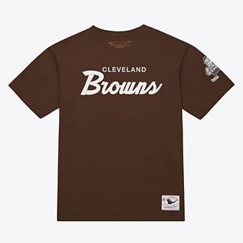 Men's Mitchell & Ness Brown Cleveland Browns Head Coach Classic T-Shirt