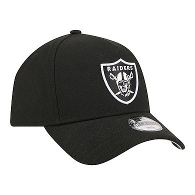 Youth New Era Black Las Vegas Raiders 9FORTY A-Frame Adjustable Hat
