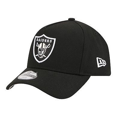 Youth New Era Black Las Vegas Raiders 9FORTY A-Frame Adjustable Hat