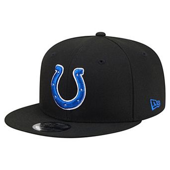 Men's New Era Black Indianapolis Colts 9FIFTY Snapback Hat