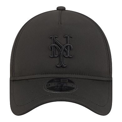 Men's New Era Black New York Mets Injection Apex 9FORTY Adjustable Hat