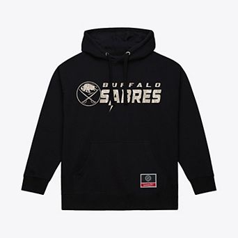 Men's Mitchell & Ness Black Buffalo Sabres True Timber Camo Hoodie
