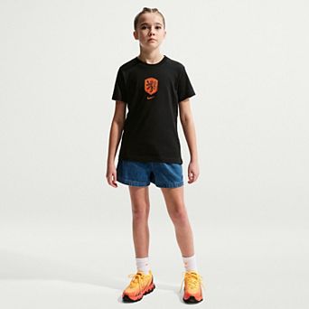 Youth Nike Black Netherlands National Team Crest T-Shirt