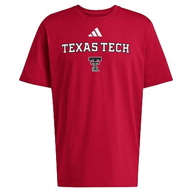 Men's adidas Red Texas Tech Red Raiders Graphic T-Shirt