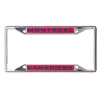 WinCraft Montreal Canadiens Laser-Cut License Plate Frame