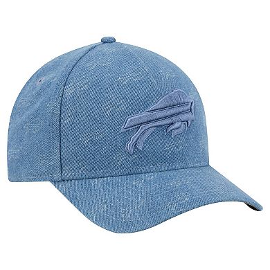 Women's New Era Denim Buffalo Bills A-Frame 9FORTY Adjustable Hat