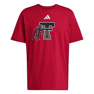 Men's adidas Red Texas Tech Red Raiders Graphic T-Shirt