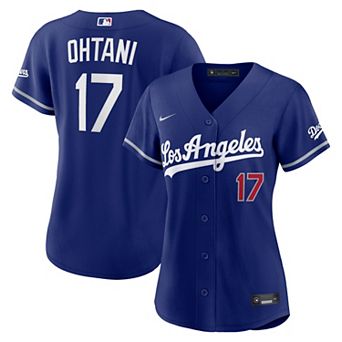 Women's Nike Shohei Ohtani Royal Los Angeles Dodgers Alternate Stadium Jersey