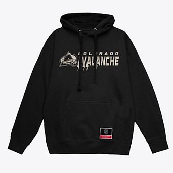Men's Mitchell & Ness Black Colorado Avalanche True Timber Camo Hoodie