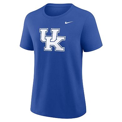Women's Nike Royal Kentucky Wildcats Primary Logo T-Shirt