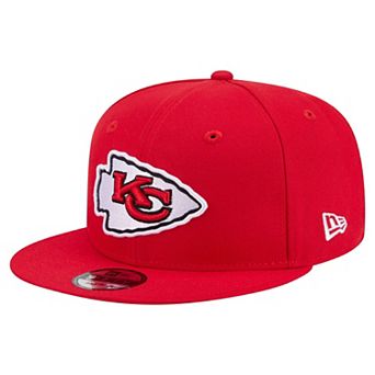 Men's New Era Red Kansas City Chiefs 9FIFTY Snapback Hat