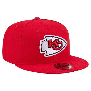 Men's New Era Red Kansas City Chiefs 9FIFTY Snapback Hat
