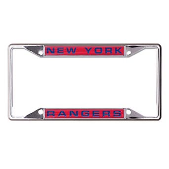 WinCraft New York Rangers Laser-Cut License Plate Frame