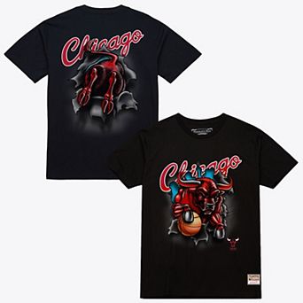 Men's Mitchell & Ness Black Chicago Bulls Breakthrough T-Shirt
