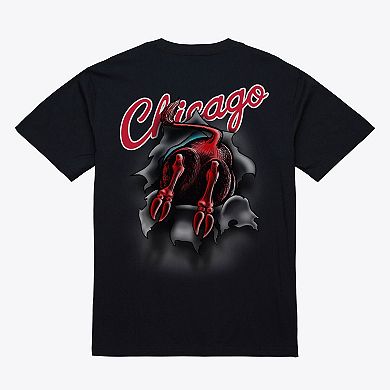 Men's Mitchell & Ness Black Chicago Bulls Breakthrough T-Shirt
