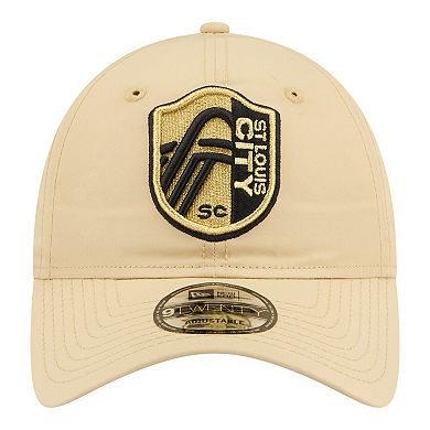 Men's New Era Sand St. Louis CITY SC 2026 Jersey Hook 9TWENTY Adjustable Hat