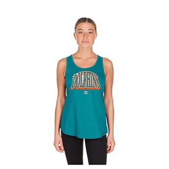 Women's New Era Aqua Miami Dolphins Summer Tank Top