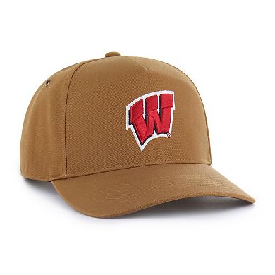 Unisex Carhartt x '47 Brown Wisconsin Badgers Hitch Adjustable Hat