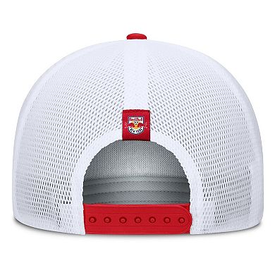 Men's Fanatics Gray New York Red Bulls Knuckle Trucker Adjustable Hat