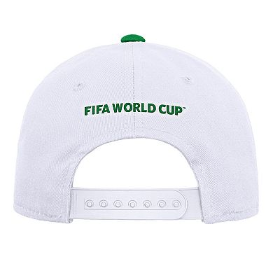 Men's Outerstuff White Brazil National Team FIFA World Cup 2026 International Snapback Hat