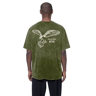 Men's New Era Olive Cleveland Guardians 2026 Armed Forces Day T-Shirt