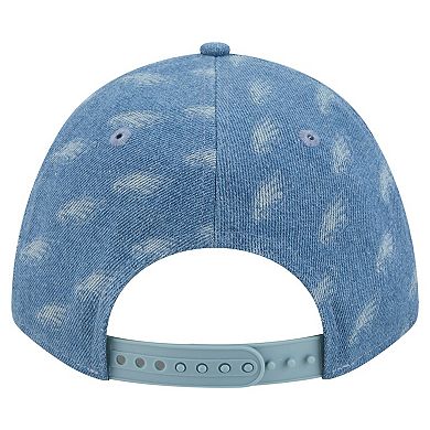 Women's New Era Denim Philadelphia Eagles A-Frame 9FORTY Adjustable Hat