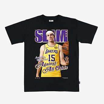Unisex SLAM Austin Reaves Black Los Angeles Lakers Cover T-Shirt