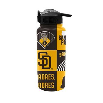 Pegasus San Diego Padres 32oz. Local Slogan Press Top Water Bottle