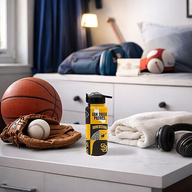 Pegasus San Diego Padres 32oz. Local Slogan Press Top Water Bottle