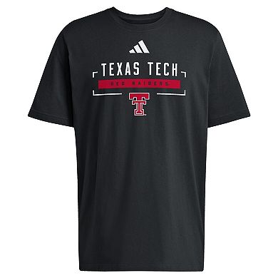 Men's adidas Black Texas Tech Red Raiders Graphic T-Shirt
