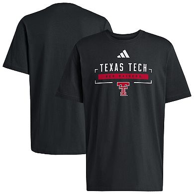 Men's adidas Black Texas Tech Red Raiders Graphic T-Shirt