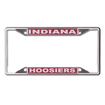 WinCraft Indiana Hoosiers Printed Wordmark Metal License Plate Frame
